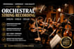 record a orchestral string orchestral string section using violin, viola, cello