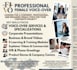 record a professional voice over for corporate and trainings