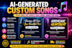 create ai powered lyrics and songs