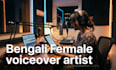 record a professional bengali voice over for your project