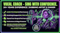 be your professional singing teacher and vocal coach