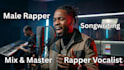 ghostwrite and record rap vocal for trap, drill, or hip hop song