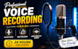 do a  professional bengali voice over for you