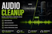 clean up, enhance and remove noise from your audio