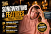 write and record a professional german rap feature for your song