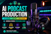 record podcast using elevenlabs, edit and master to acx