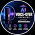 do ai voice over like humans using eleven labs