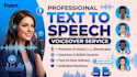 text to speech voiceover