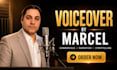 record a professional male voice over for narration