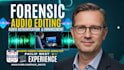 do forensic audio editing, cleanup, detect background voice, enhance any audio