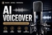 create realistic ai voice over for youtube videos and ads
