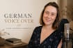 record a professional german female voice over