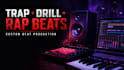 produce a professional trap, rap, or drill beat
