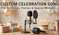 make any ai celebration song for you