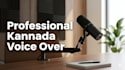 do professional kannada voice over and narration