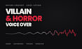 create dark, gritty villain and horror characters for games, audiobooks