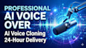 generate professional ai voice overs using eleven labs