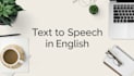 convert text to speech with natural human voice