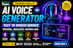 create human like voiceover by using ai elevenlabs