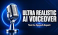 do ultra realistic text to speech ai voiceover