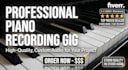 write and record expressive piano parts for your music