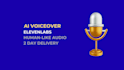 create realistic ai voiceover using elevenlabs