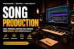 produce, compose and arrange your original song professionally