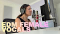 replace ai vocals with emotional professional female vocals