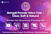 do professional female bengali voice over