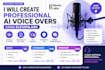 create professional ai voice overs using elevenlabs
