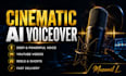 create a cinematic ai voiceover for your video