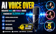 create a realistic ai voice over using elevenlabs