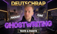 professional write german rap lyrics and ghostwrite your song