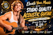 elevate your music with studio quality acoustic guitar