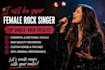 be female singer, female rock singer, female country singer, country music, folk