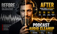 remove noise, echo, and improve your podcast sound
