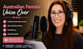 record an authentic australian female voice over