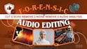 do forensic audio editing, cleanup, cut, enhance, repair, remove noise, and echo