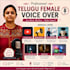record a professional telugu voice over