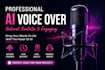 generate human like ai voice over
