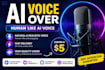 create natural human aivoiceover from your text