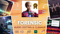 forensic audio editing, cleanup, noise reduction,  enhancement, audio engineer