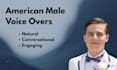 record an american male voiceover