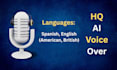 create realistic ai voice over using elevenlabs