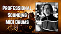 program midi drums for a track or to a brief