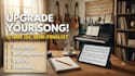 help you upgrade your song structure, lyrics, and harmony