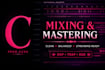 mix and master your rap, trap or rnb song