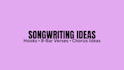 ghostwrite an 8 bar verse, hook, or chorus for your song