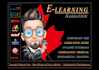 record elearning corporate training or audio guide narration