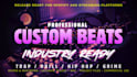 produce a custom trap, hip hop or drill beat for you